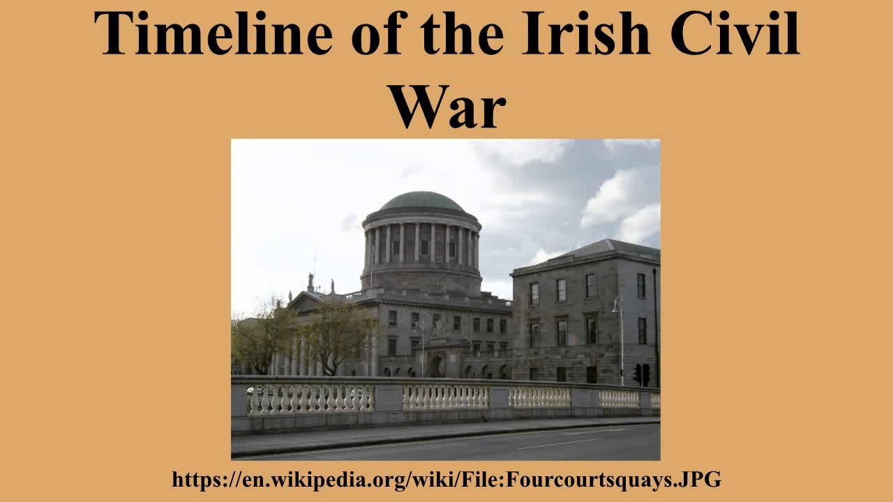 Timeline of the Irish Civil War