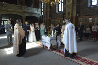 Cununia tinerilor Cristina si Robert, Manastirea Nicula-Cluj