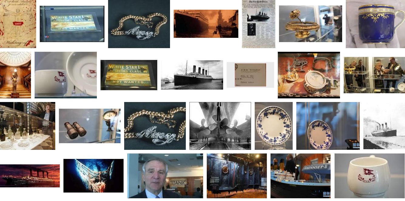 historicmarinefrance vente objets du Titanic