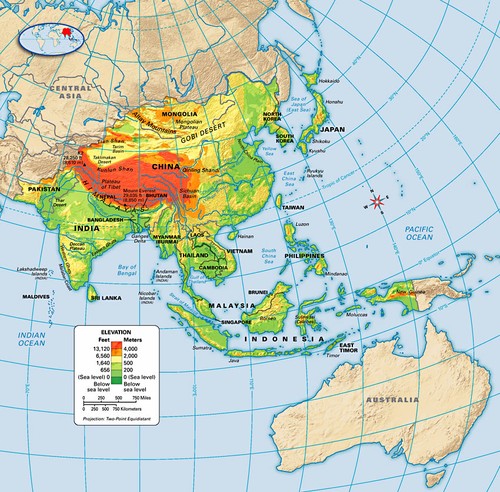 SE Asia Regional Map 