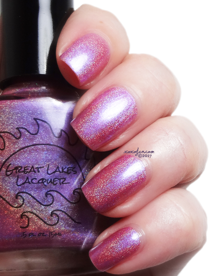 xoxoJen's swatch of Great Lakes Lacquer's Shine