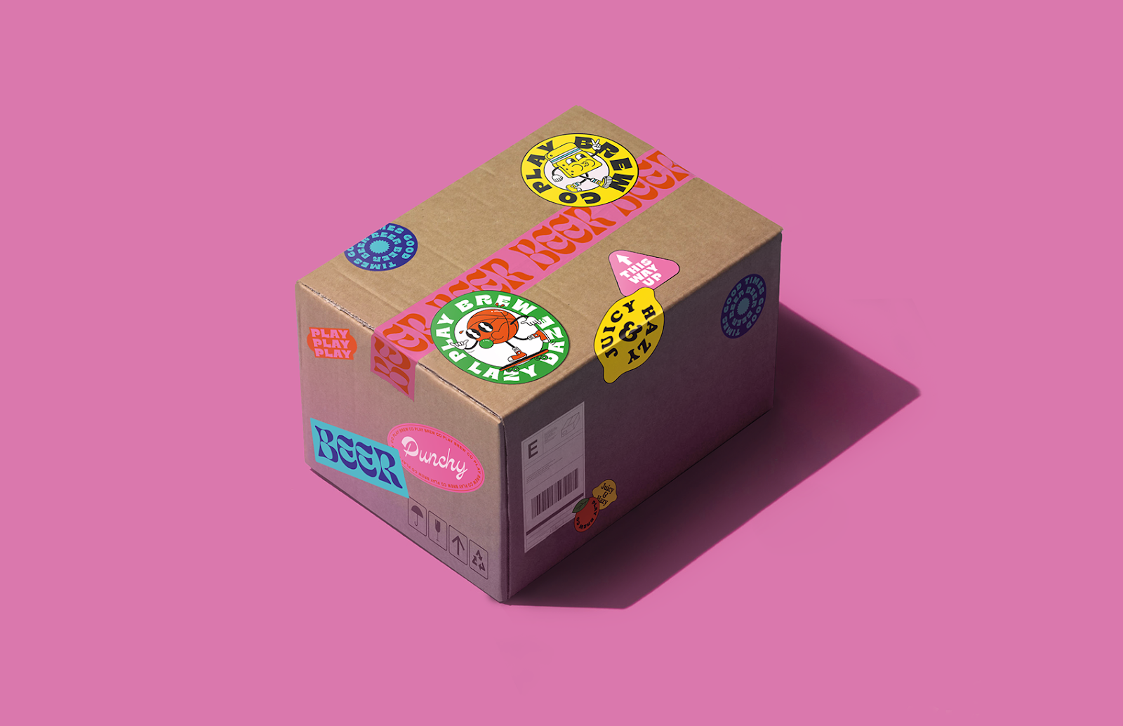 Play Brew Co Lazy Daze and Double Dash on Packaging of the World