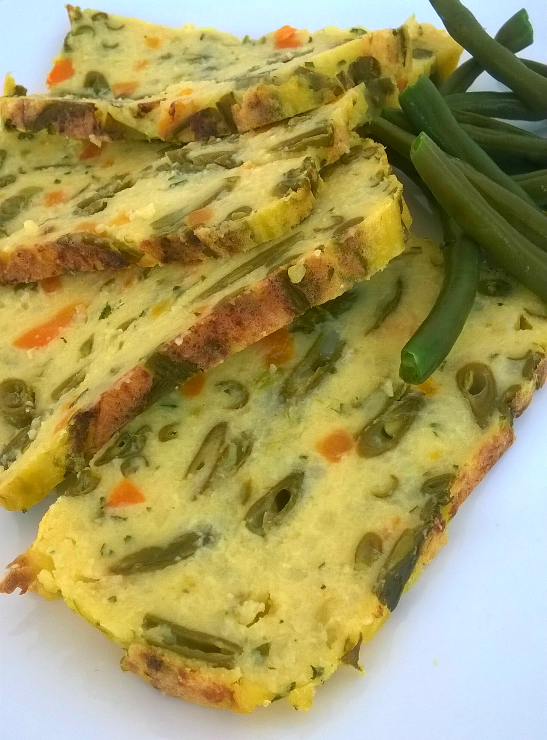 Sformato di patate e fagiolini (secondi)