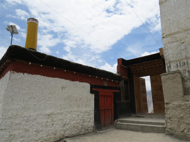 Dhankar Monastery Entrance Dhankar Monastery Entrance