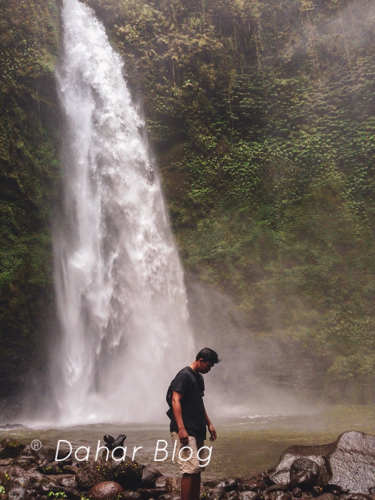 Nungnung Waterfall высота