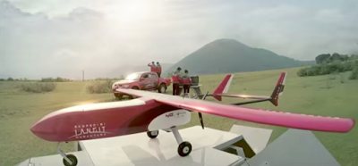 Elang Nusa, Drone Telkomsel Berkeliling Indonesia Elang Nusa, Drone Telkomsel Berkeliling Indonesia