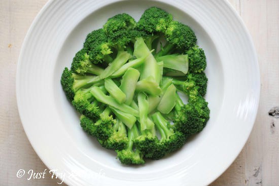 Resep Brokoli Siram Jamur Bawang Putih