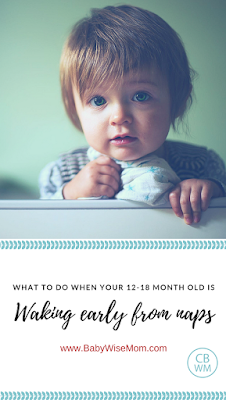  What to do when your pretoddler is waking early from nap