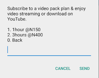 MTN Hourly YouTube Streaming Activation Codes