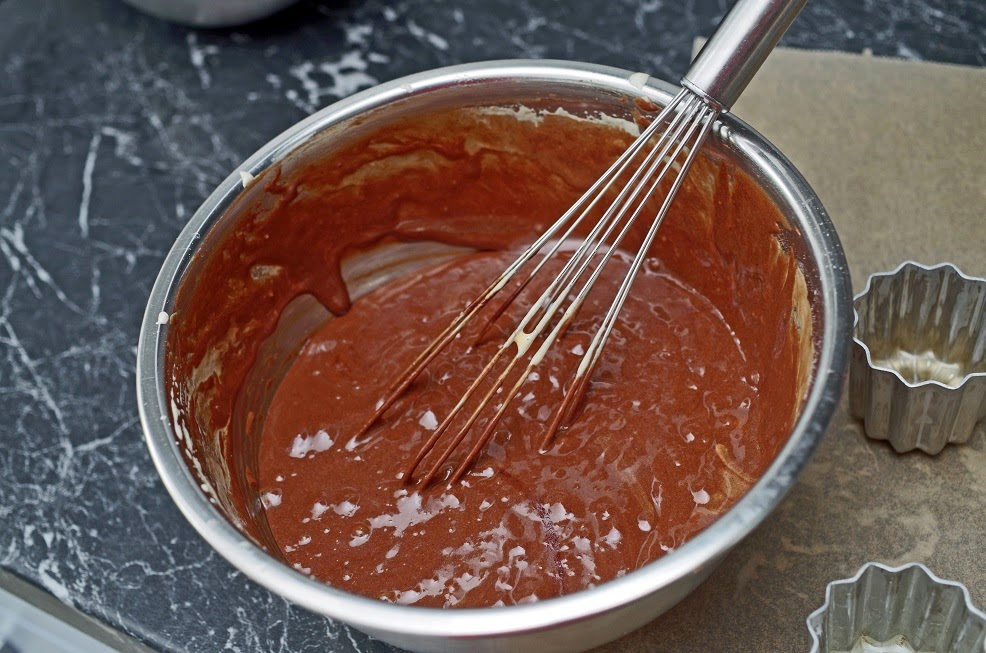 stuttgartcooking: Moelleux au Chocolat oder Schokoladen-Törtchen mit ... stuttgartcooking: Moelleux au Chocolat oder Schokoladen-Törtchen mit ...