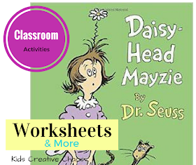 Daisy Head Mayzie Activities for the Classroom