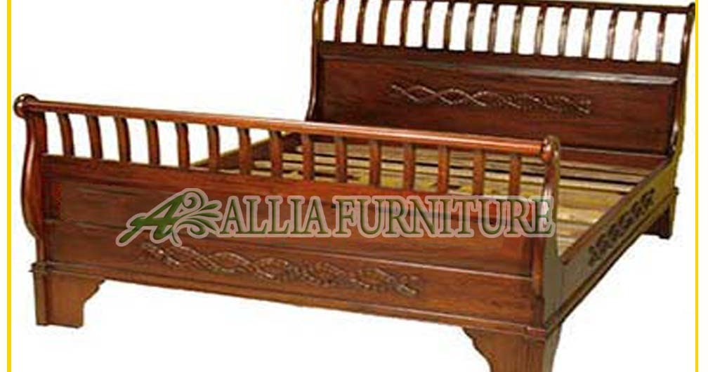 Tempat Tidur Ukiran Jati Bagong Jari jari Allia Furniture Tempat Tidur Ukiran Jati Bagong Jari jari Allia Furniture