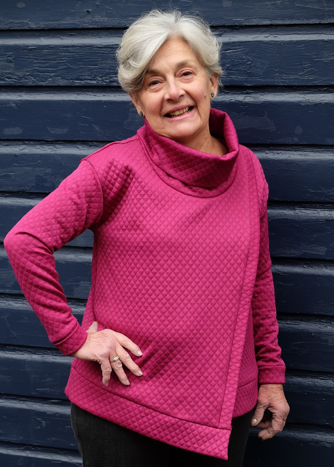 Cookin' & Craftin' Quilted Knit Tallinn Sweater