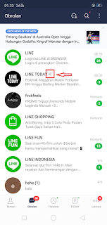 mematikan notifikasi line