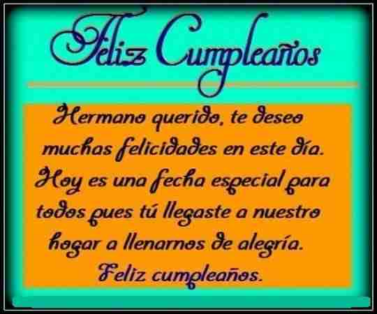 Algo lindo y especial para dedicarle a mi hermano por su cumpleaños Algo lindo y especial para dedicarle a mi hermano por su cumpleaños