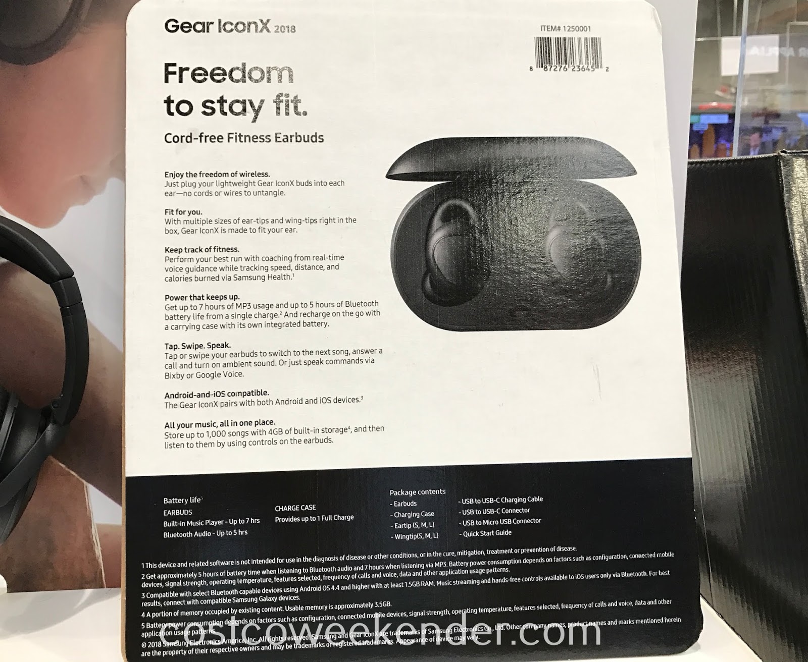 samsung iconx 2018 costco