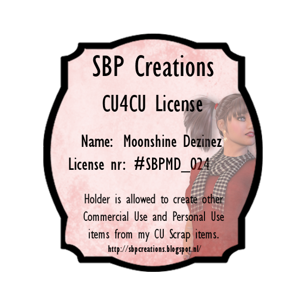 SBP Creations CU4CU License