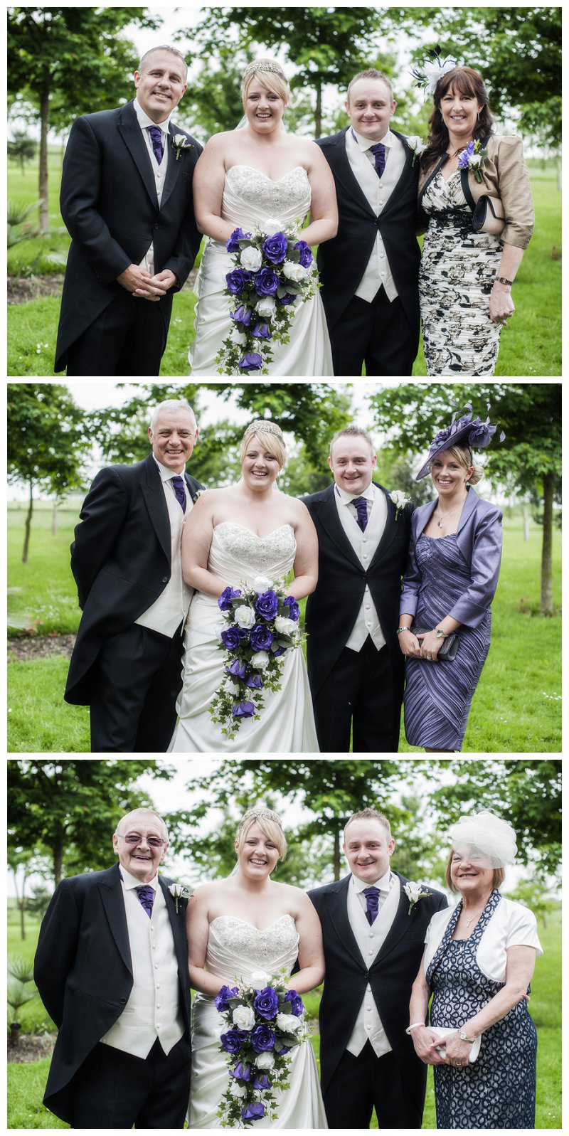 Blue Lights Photography: [Wedding] Purple and White themed Wedding at ...
