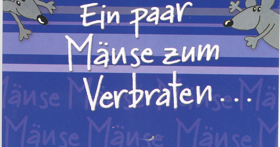 Ein Paar Mäuse Zum Verbraten Karte creactie