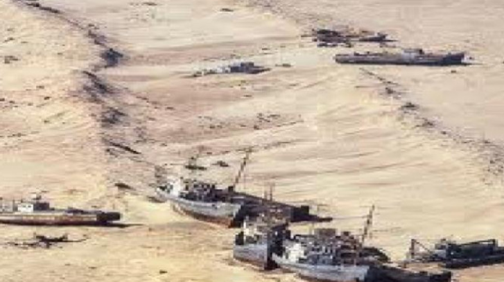Laut Berubah Jadi Gurun Pasir, Dulunya Danau Luas Kini Jadi Gurun Pasir Gersang Laut Berubah Jadi Gurun Pasir