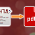 Convertir HTML a PDF