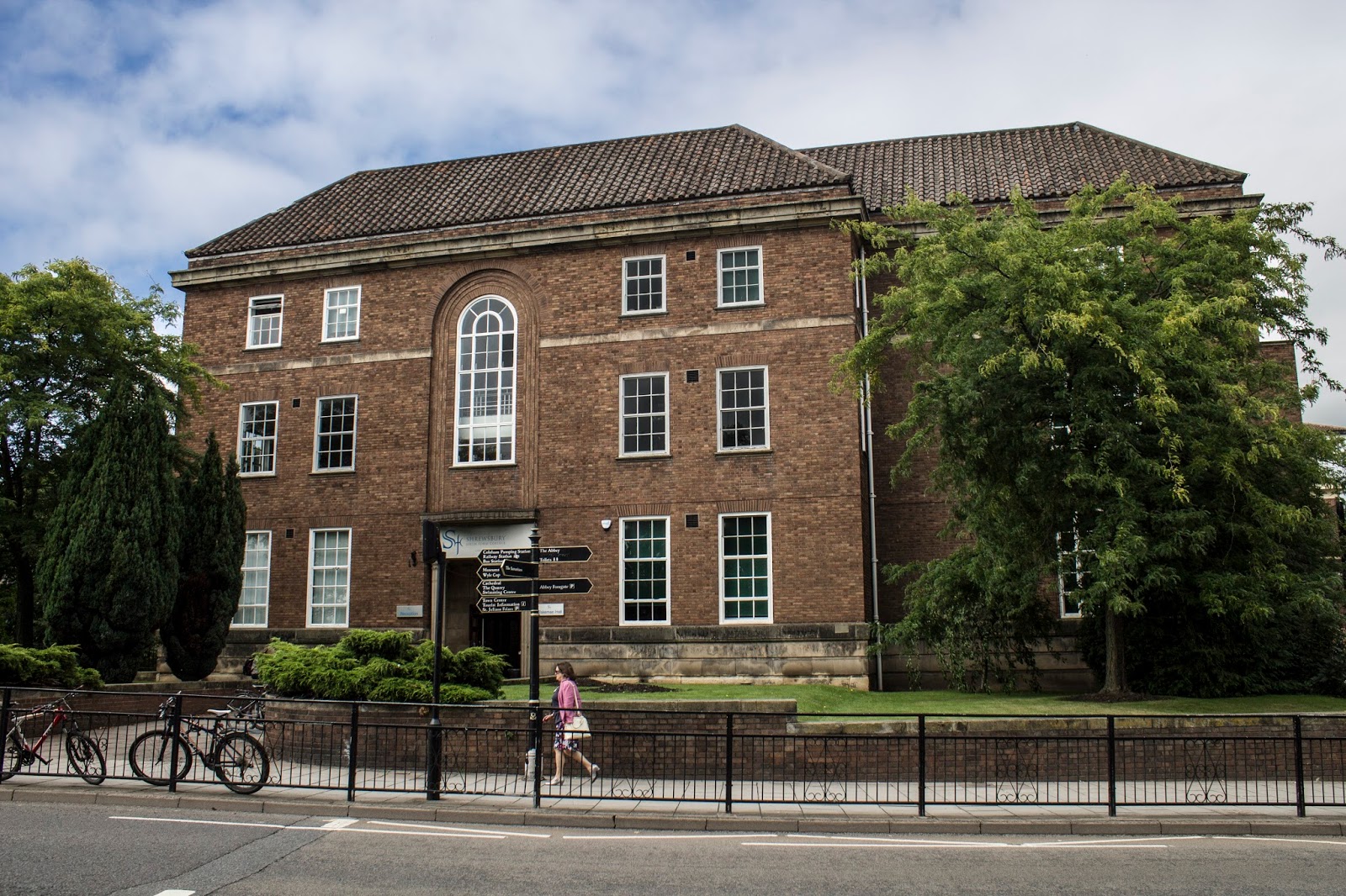 Shrewsbury from where you are not Wakeman roof
