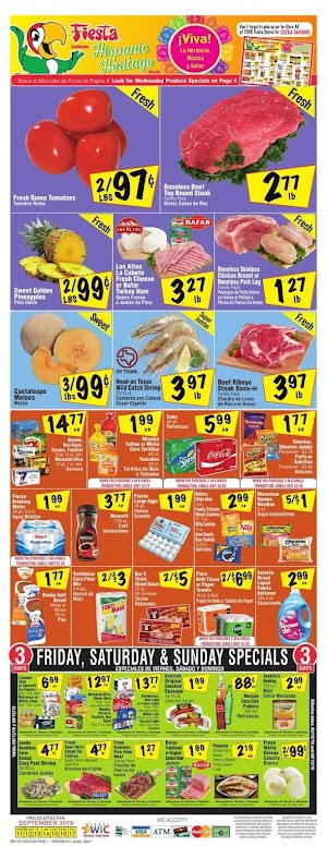 Fiesta Mart Weekly Sale September 18 - 24, 2019