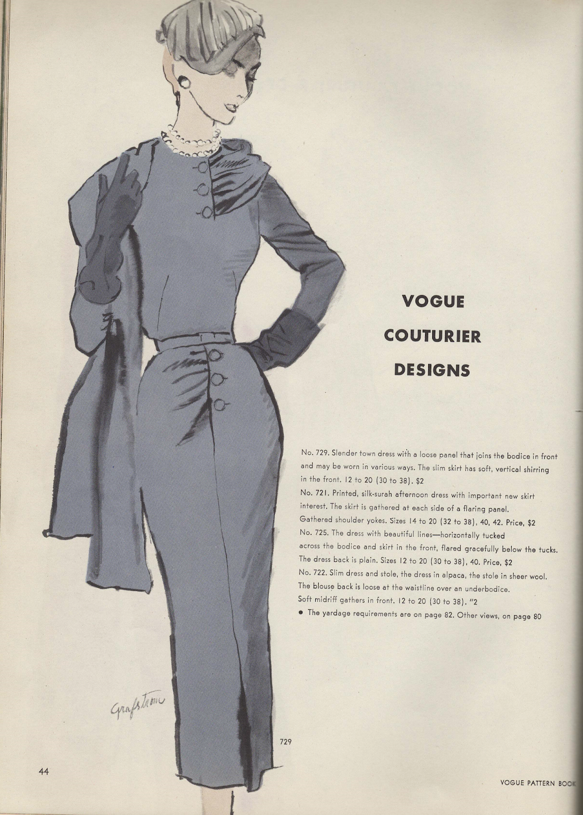The Closet Historian: Highlights from Vogue Pattern Book Magazine ...