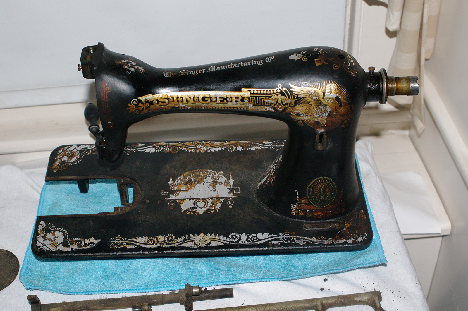 Old Singers And The Like Charlie Brown's Sewing Machine 1904 Singer