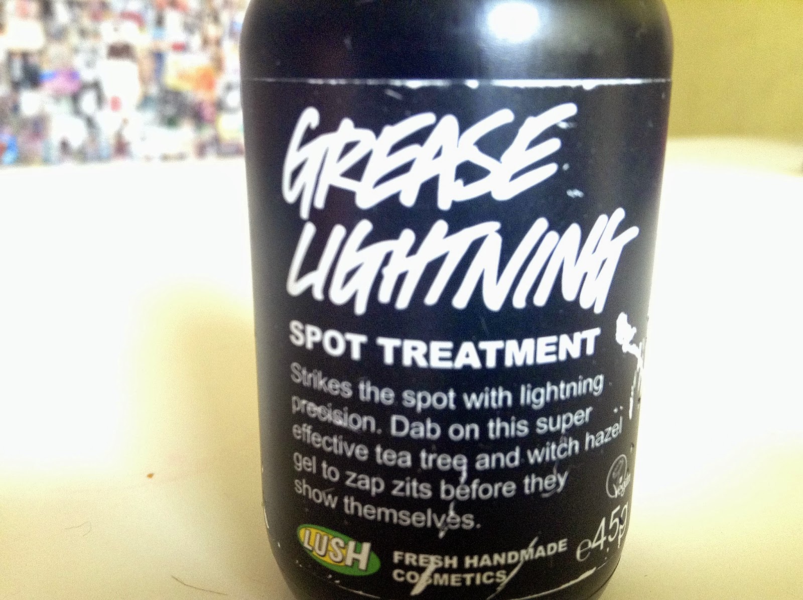 lush greased lightning spot treatment review