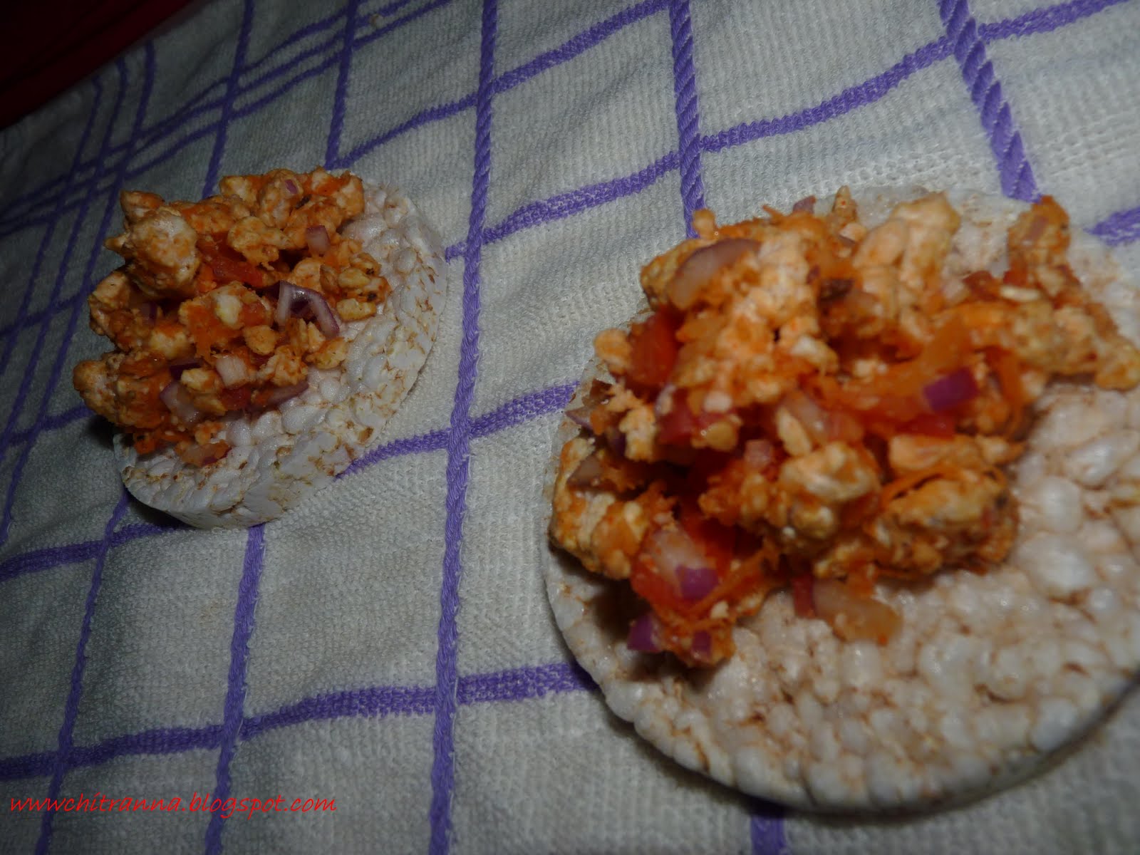 Chitranna Rice cake chaat