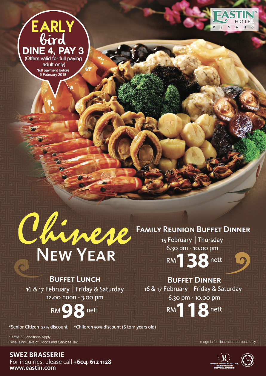 new year buffet 2018 hotel eastin hotel penang s new year buffet and yee sang new year buffet 2018 hotel eastin hotel penang s new year buffet and yee sang