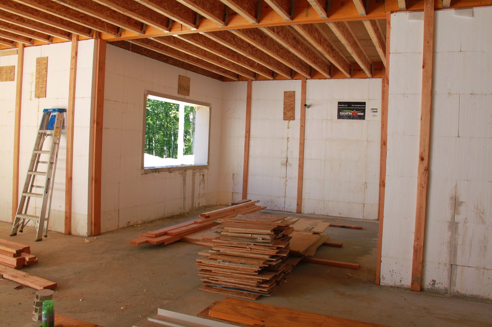 Our New England Energy Star ICF Home Build: The Basement ...