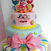 Tort si candy bar cu bufnite
