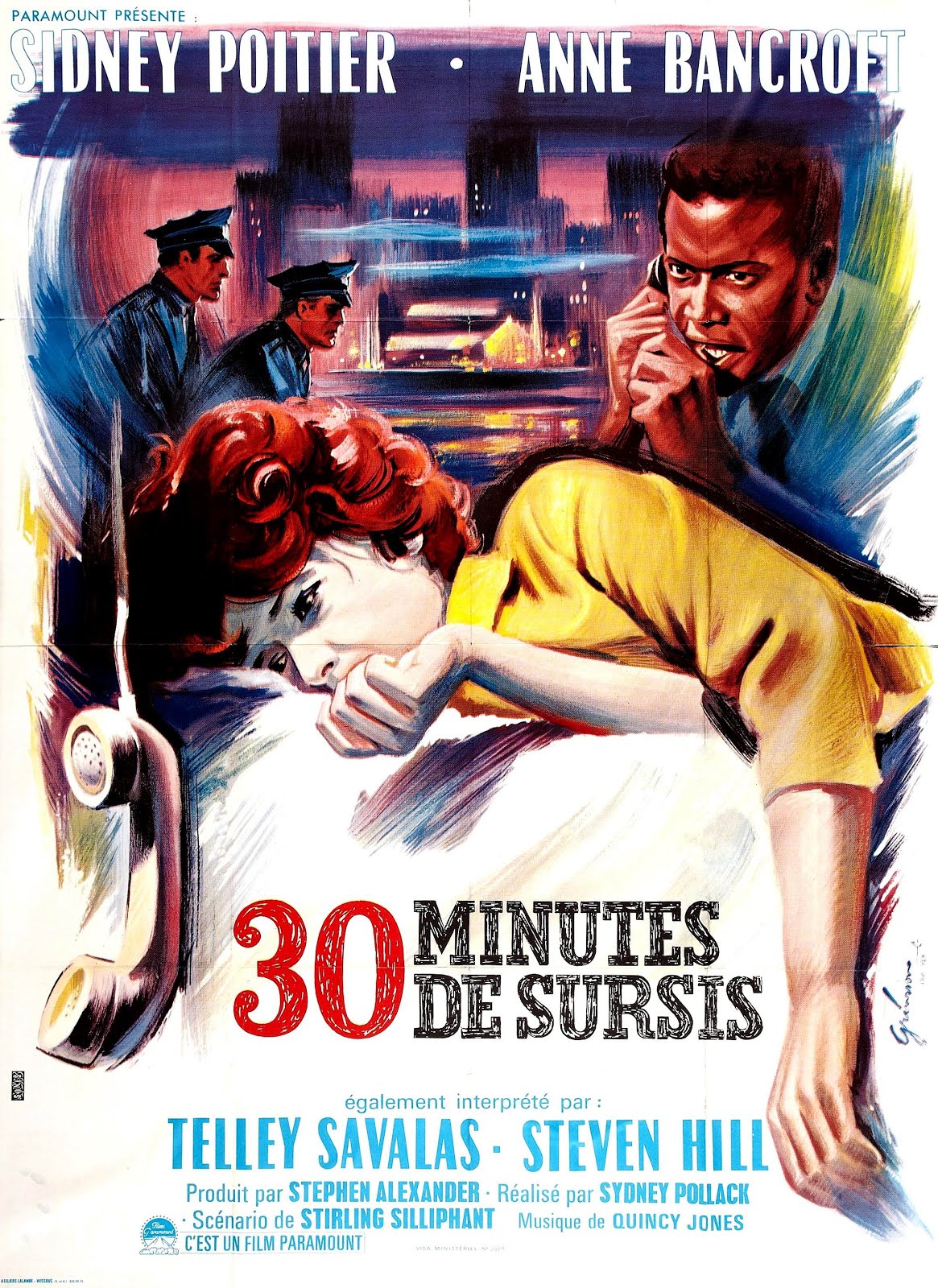 30 minutes de sursis (1965) Sydney Pollack - The slender thread (14.06.1965 / 1965)