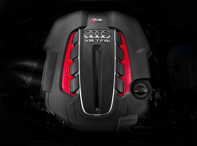 The all-new Audi RS 6 Avant engine