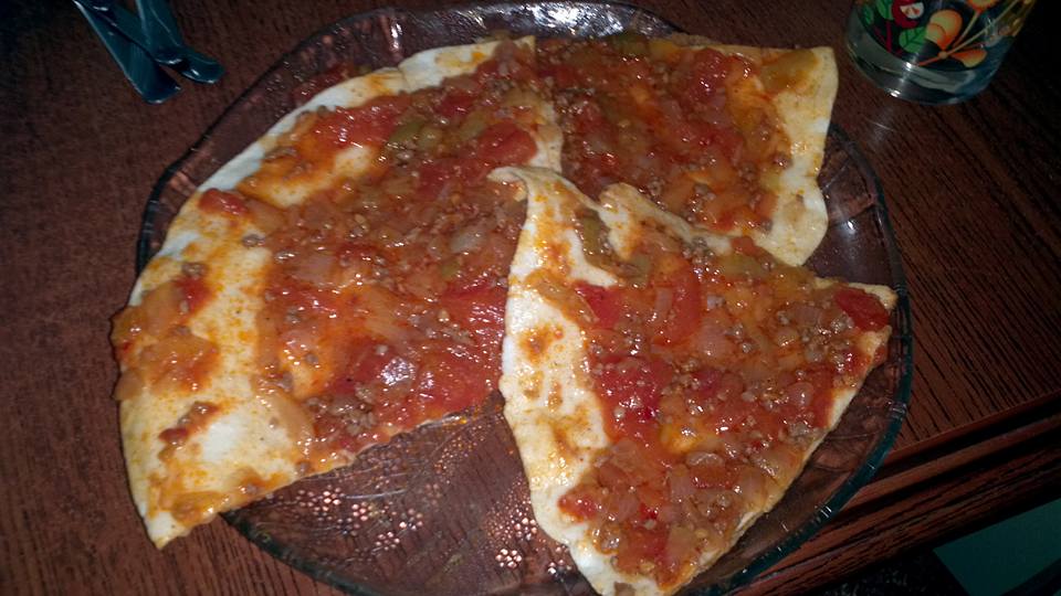 Nazlı�nın Mutfağı Kıymalı Pizza Dilimleri