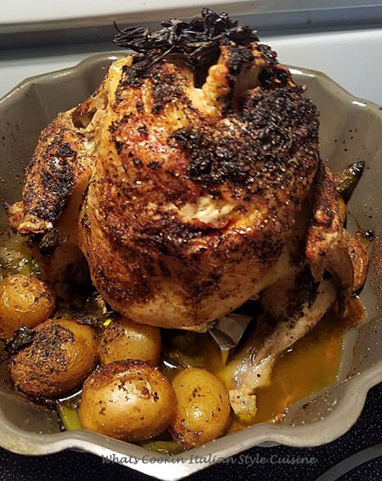 Bundt Pan Roasted Chicken What's Cookin' Italian Style Cuisine
