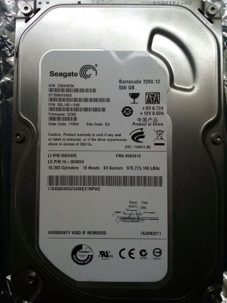 Seagate 500GB Desktop INTERNAL SATA HARD DISK With 1 Year Warranty A