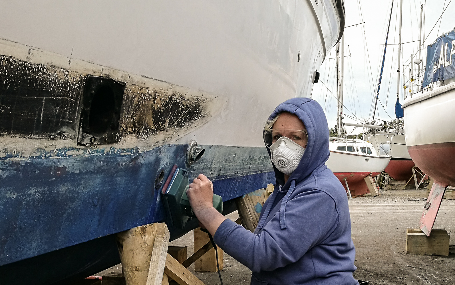 Starting life aboard The clean up moves on with a vengeance