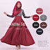Rok Kerja Panjang Muslimah Diandra Umbrella Skirt 081372507000