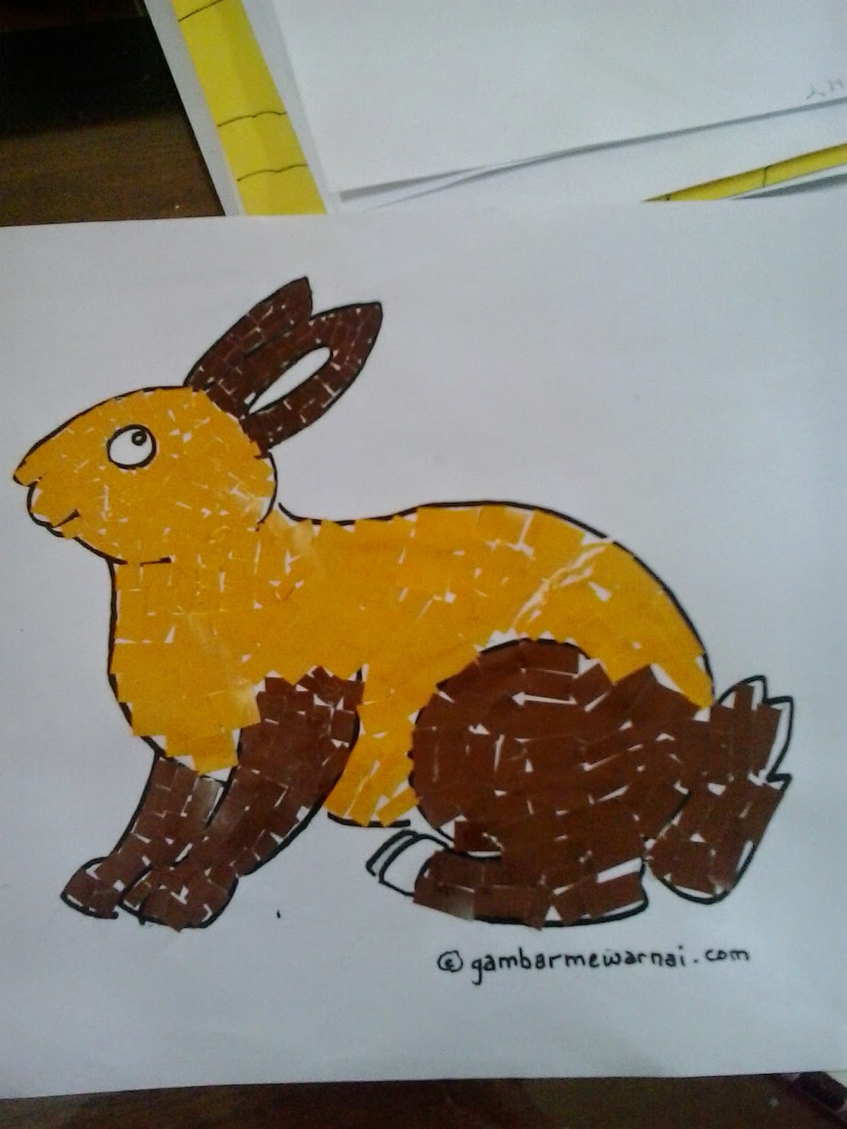 Gambar Kolase Untuk Anak Sd Kelas 1