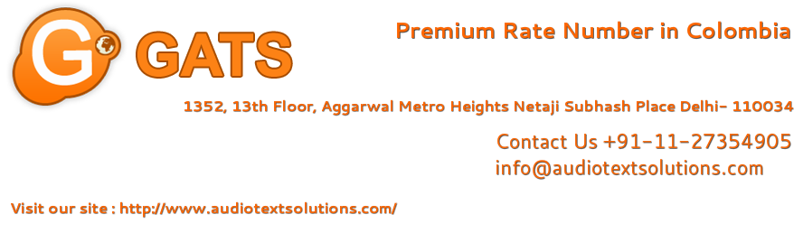 Premium Rate Number in Colombia