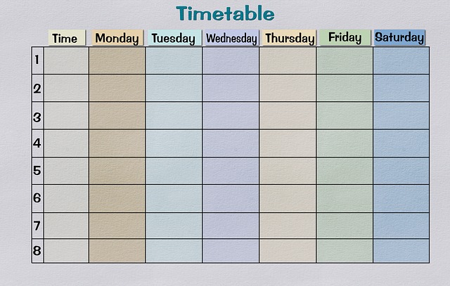 study timetable maker