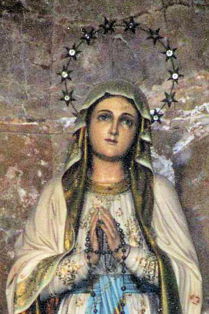 Madonna di Lourdes, Pegolotte