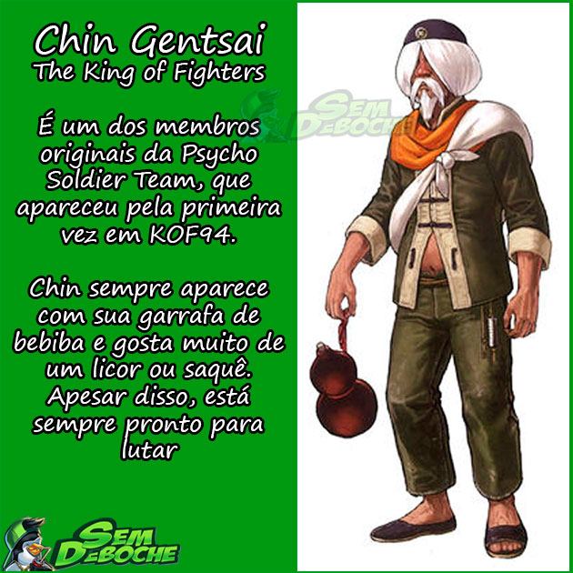 CHIN PERSONAGENS DE GAMES QUE POSSUEM ALGUM TIPO DE VÍCIO