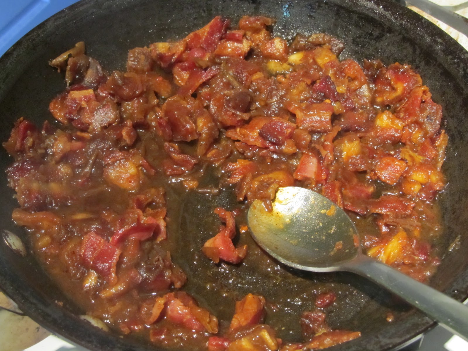 Sauce on the Wall Bacon Date Jam with Brie