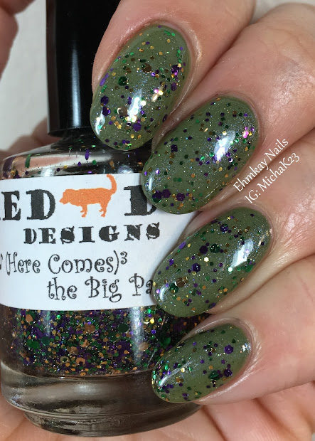ehmkay nails mardi gras nail art