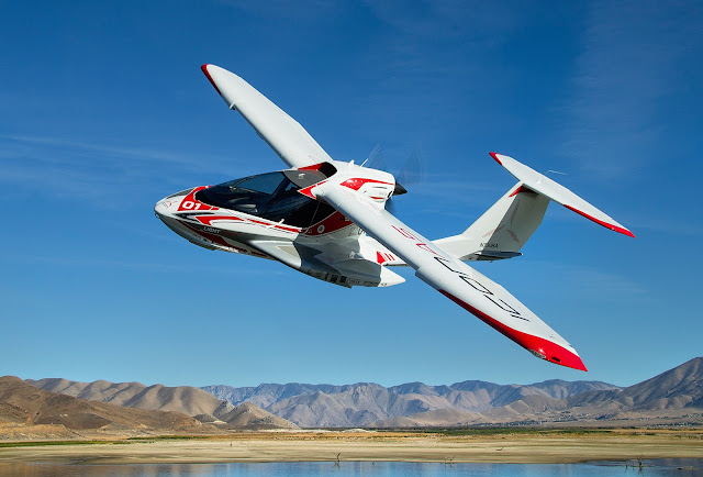 First production ICON A5 amphibian plane unveiled