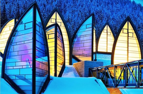 Mario Botta dan karyanya The Botta Berg Oase,